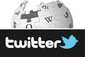Twitter and Wikipedia